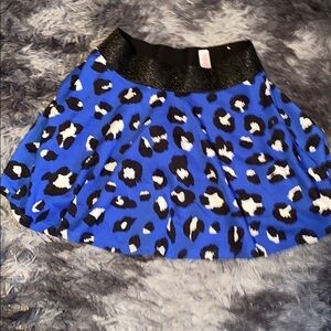 Justice  glitter elastic waist tutu skirt